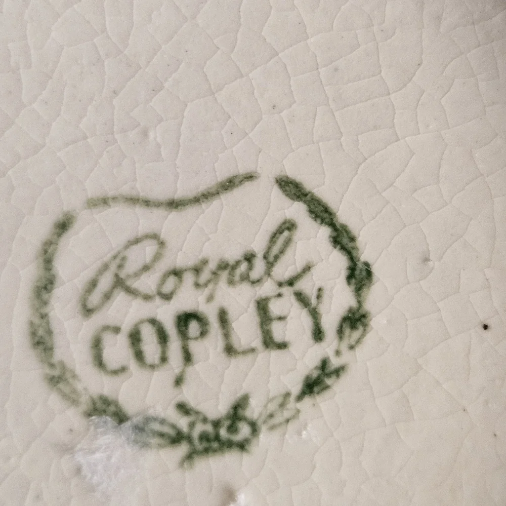 Vintage Royal Copley pitcher.
